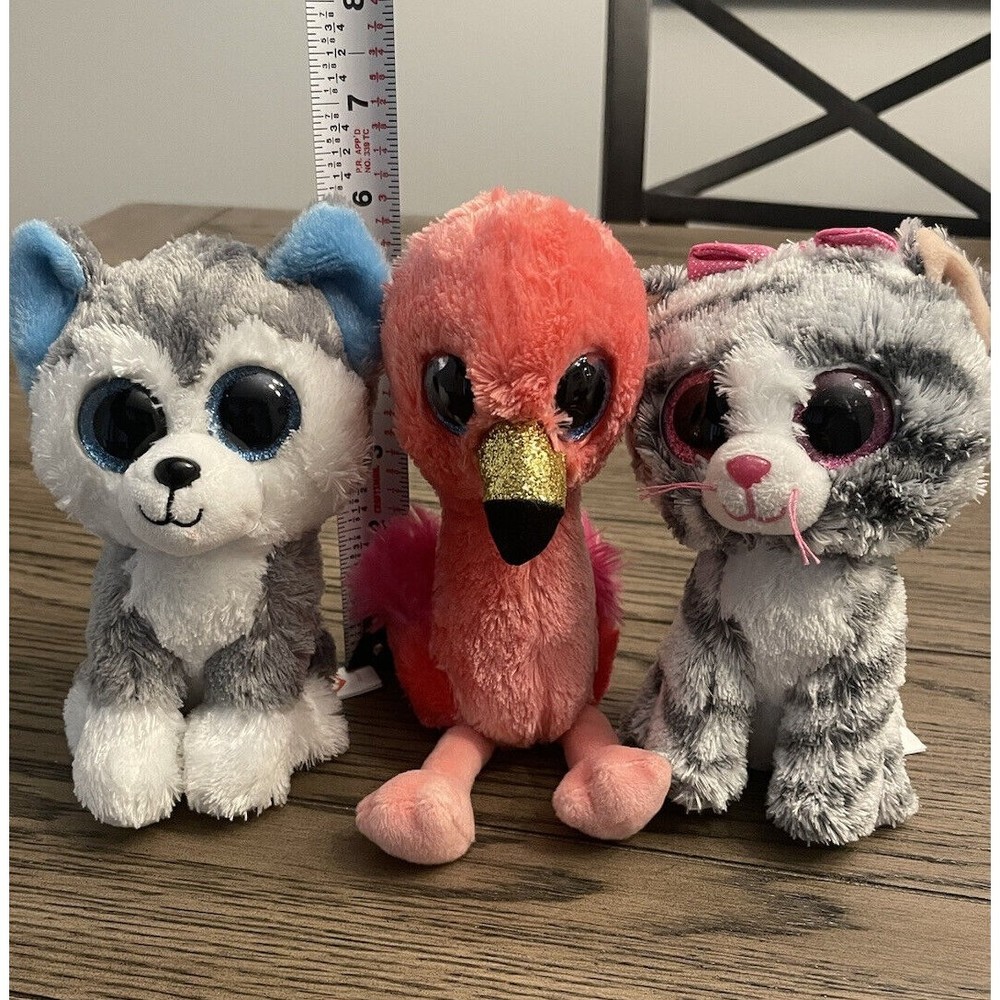 ty beanie babies Beanie Boos lot of 3 Slush Kiki Gilda EUC 6inch - Picture 2 of 6